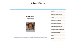 Desktop Screenshot of albertpiette.net