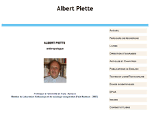 Tablet Screenshot of albertpiette.net